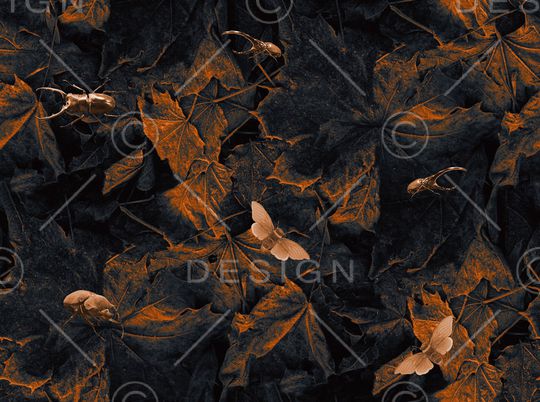 枫叶印花华亿平台图片