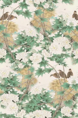 动物纹印花华亿平台图片