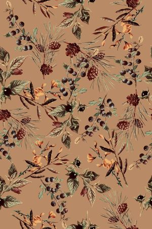 小碎花印花华亿平台图片