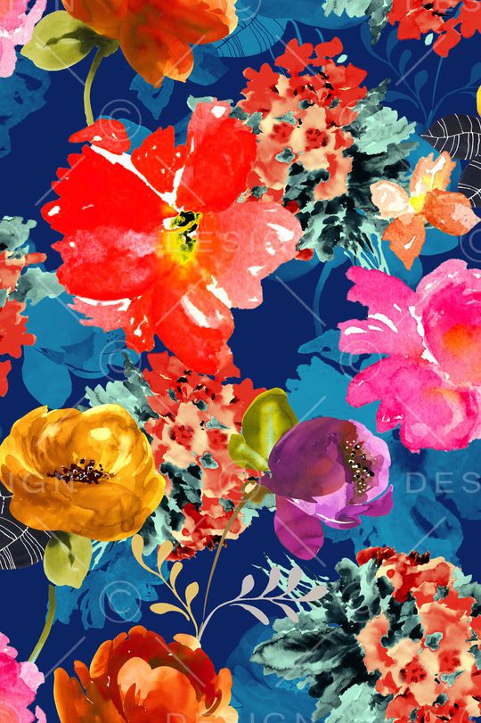 手绘印花华亿平台图片