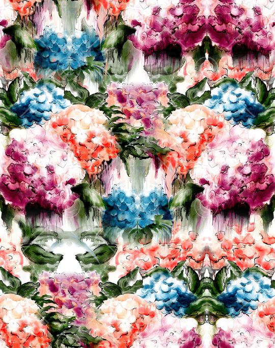 手绘印花华亿平台图片