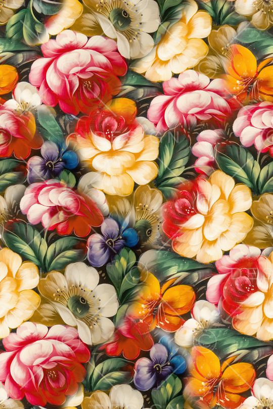 中国风印花华亿平台图片