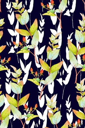 几何花卉印花华亿平台图片