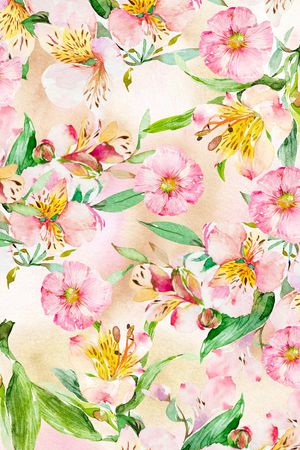 水彩印花华亿平台图片