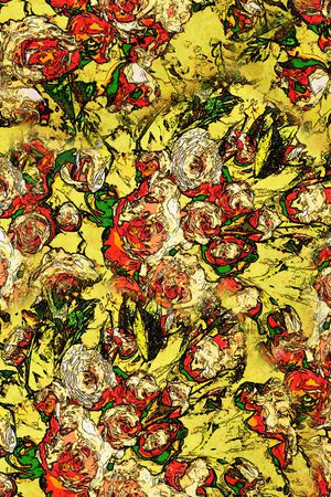 中国风印花华亿平台图片