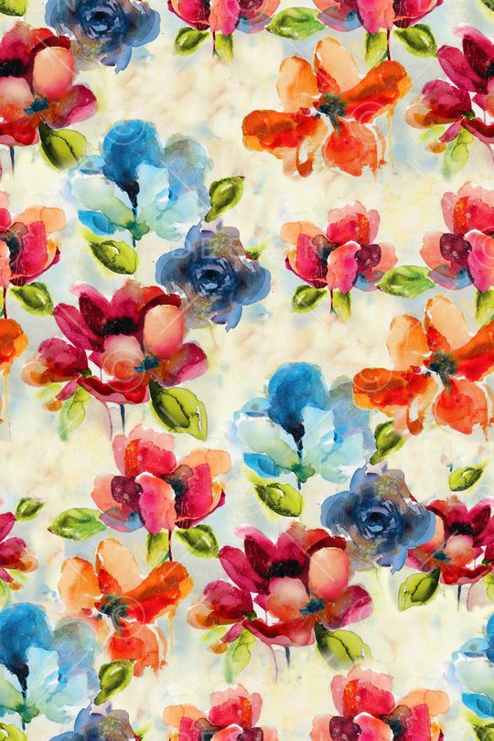 水彩印花华亿平台图片