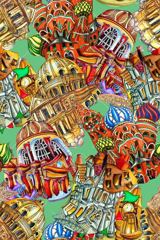 风景印花华亿平台图片