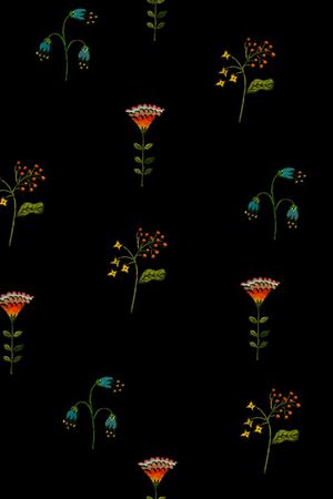 连衣裙印花华亿平台图片