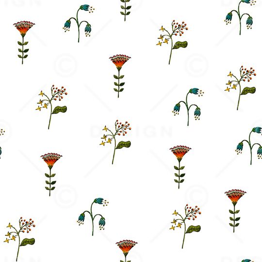 连衣裙印花华亿平台图片