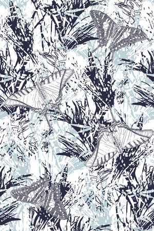 抽象纹理印花华亿平台图片