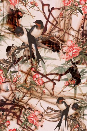 中国风印花华亿平台图片