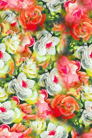 手绘印花华亿平台图片