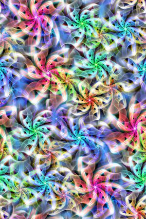 分形艺术印花华亿平台图片