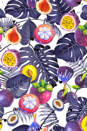 棕榈叶印花华亿平台图片