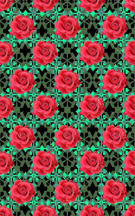 时尚活力印花华亿平台图片