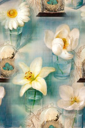 抽象印花华亿平台图片