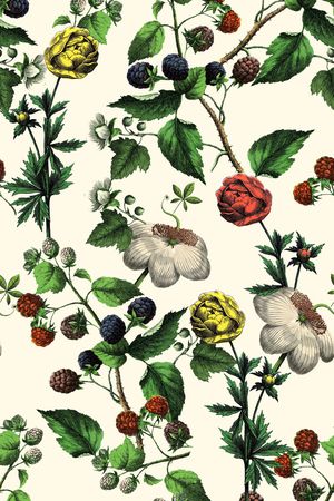 高清花卉印花华亿平台图片