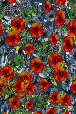 花朵印花华亿平台图片