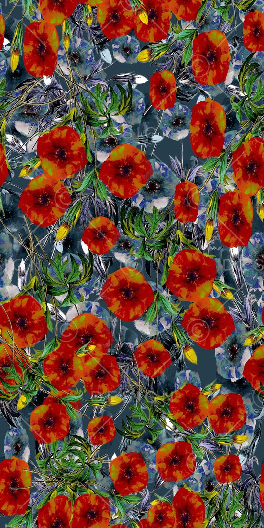 花朵印花华亿平台图片