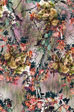 中国风印花华亿平台图片