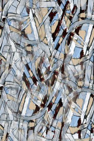 抽象印花华亿平台图片