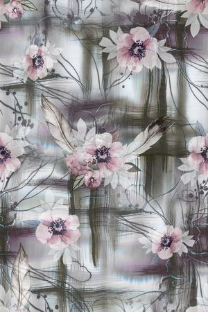 几何印花华亿平台图片