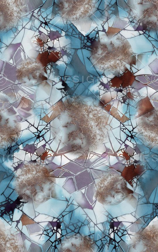 抽象印花华亿平台图片