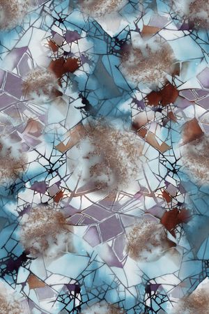 抽象印花华亿平台图片