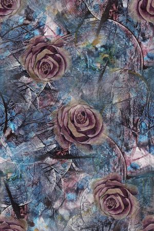 抽象印花华亿平台图片