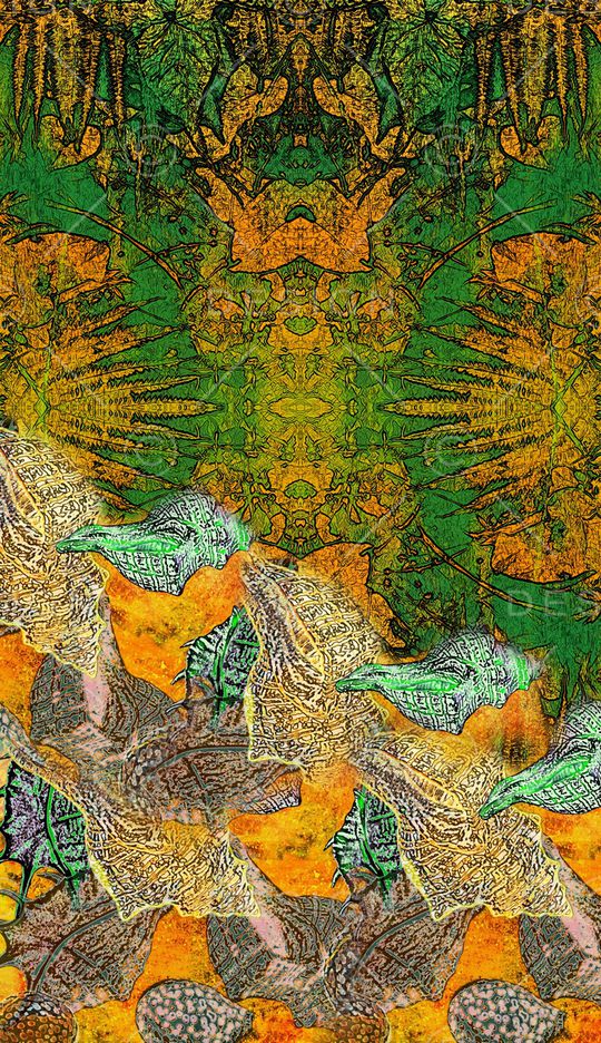 手绘印花华亿平台图片