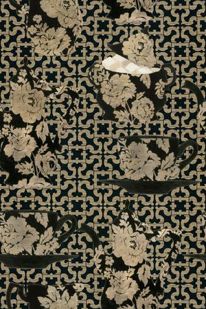 复古印花华亿平台图片