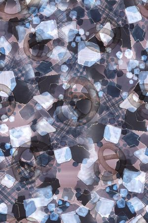 菱形印花华亿平台图片