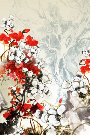 笔触印花华亿平台图片