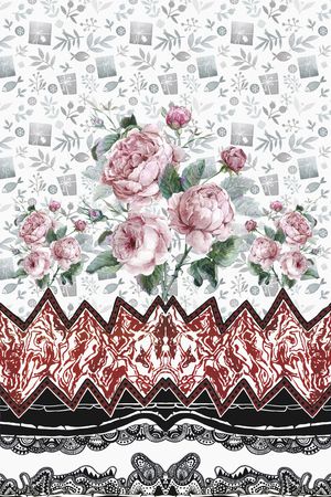 几何印花华亿平台图片