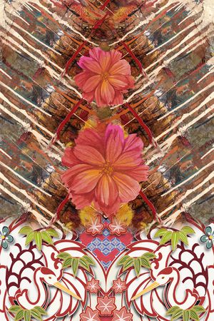 纹理印花华亿平台图片