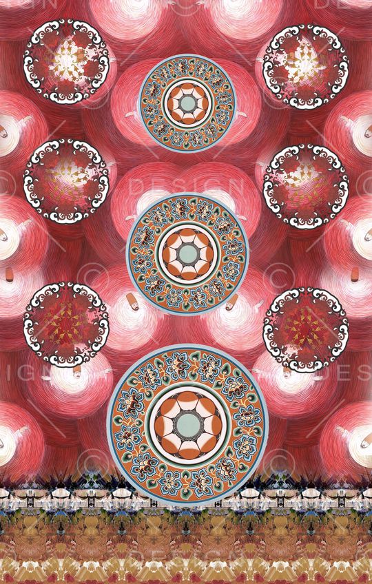 纹理印花华亿平台图片