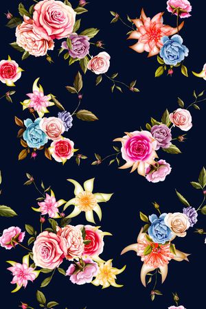 手绘印花华亿平台图片