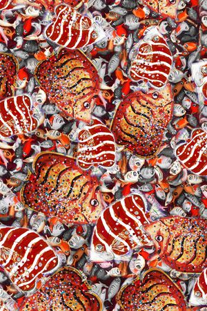 纹理印花华亿平台图片