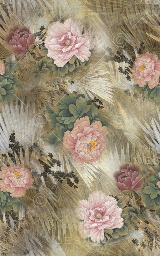 抽象印花华亿平台图片