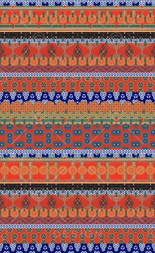 波西米亚印花华亿平台图片