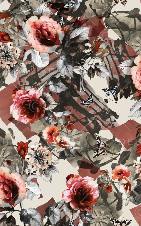 大红印花华亿平台图片