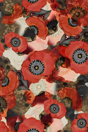 花朵印花华亿平台图片