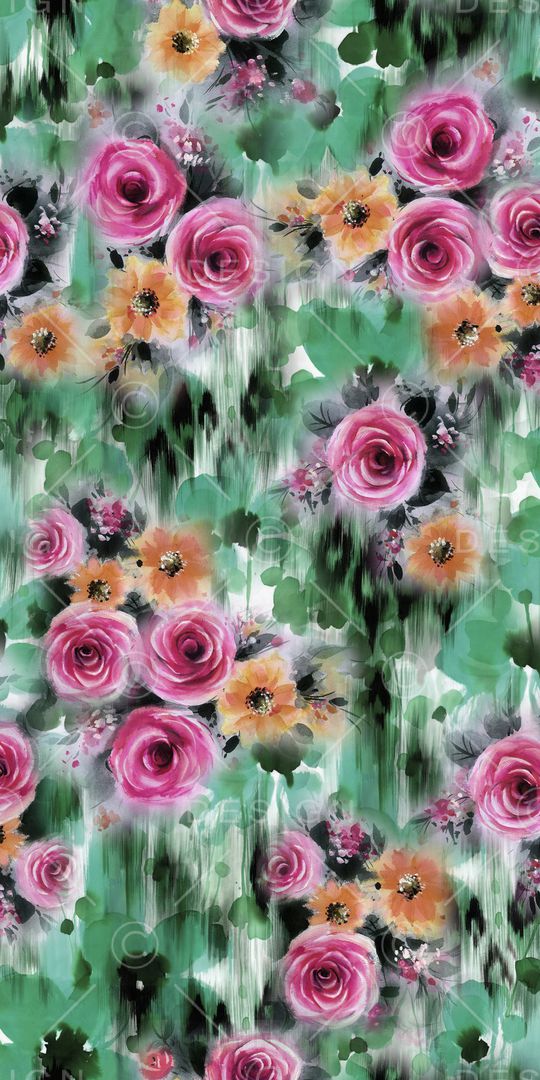 小碎花印花华亿平台图片