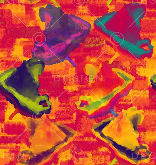 几何印花华亿平台图片