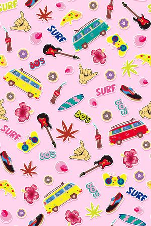 流行时尚印花华亿平台图片