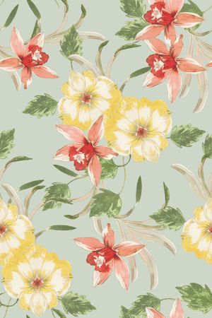 花瓣印花华亿平台图片