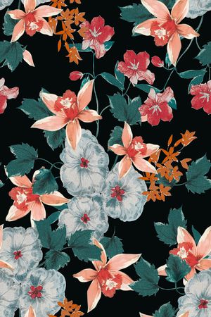 乱花印花华亿平台图片