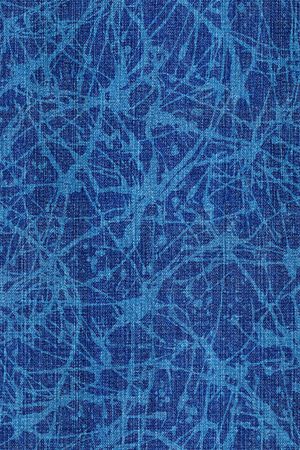 水洗牛仔肌理印花华亿平台图片