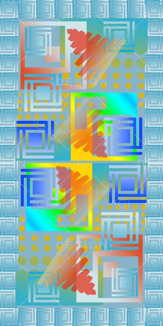 丝巾围巾秀场印花华亿平台图片