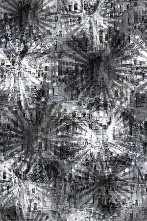 抽象纹理印花华亿平台图片